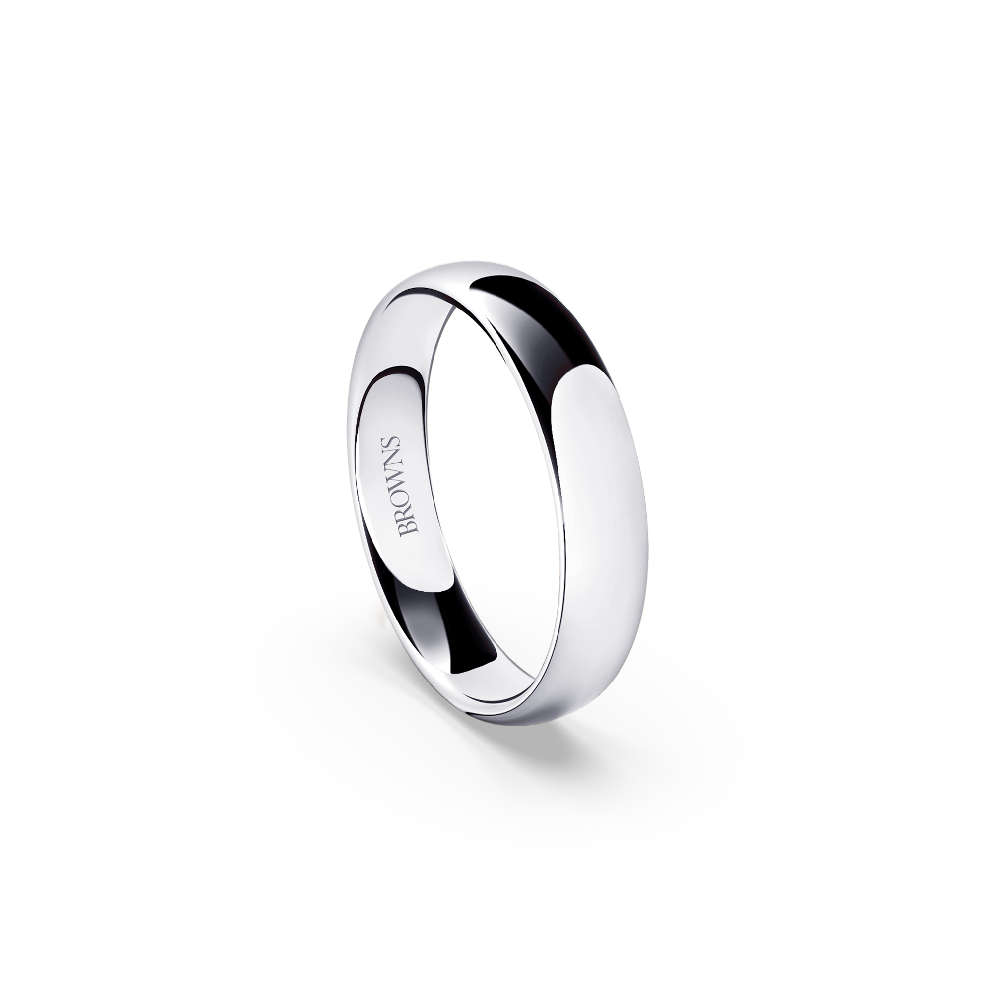 Ergo Wedding Band Ring - 5.5mm