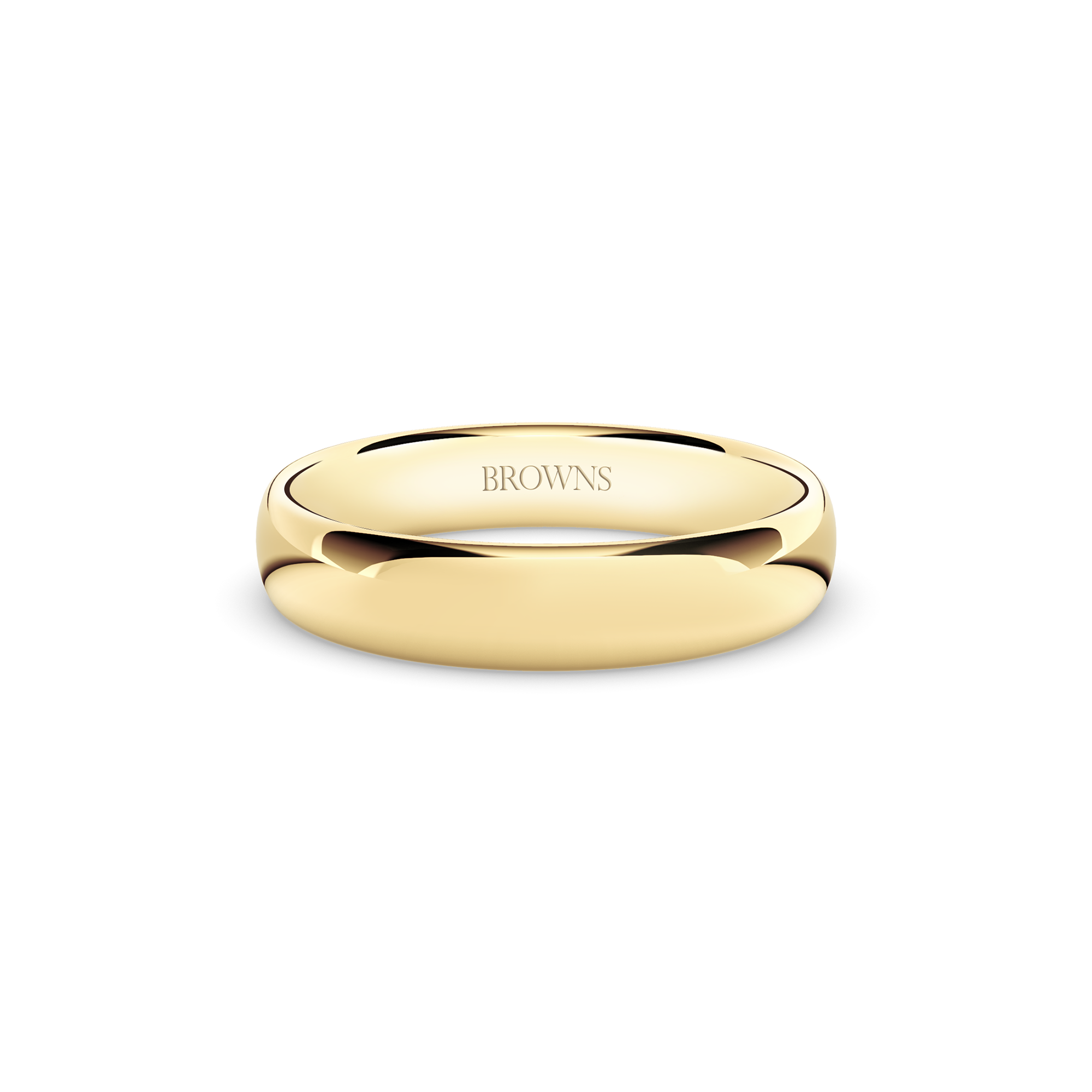 Ergo Wedding Band Ring - 4.5mm