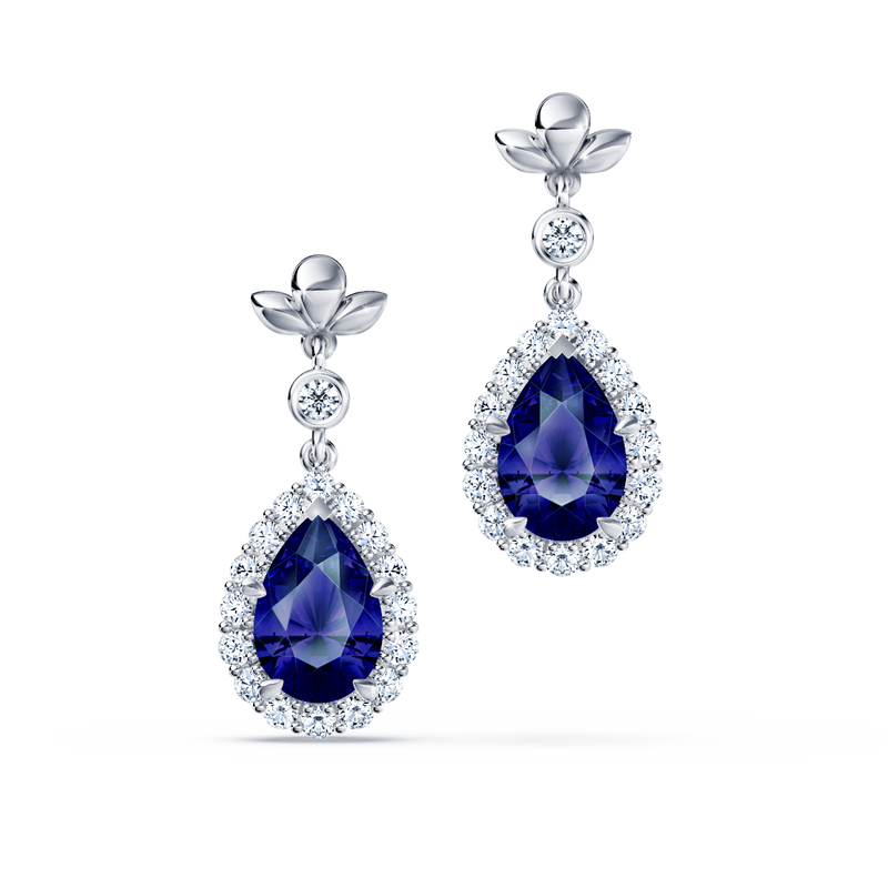 Original Angel Royal Tanzanite Earrings