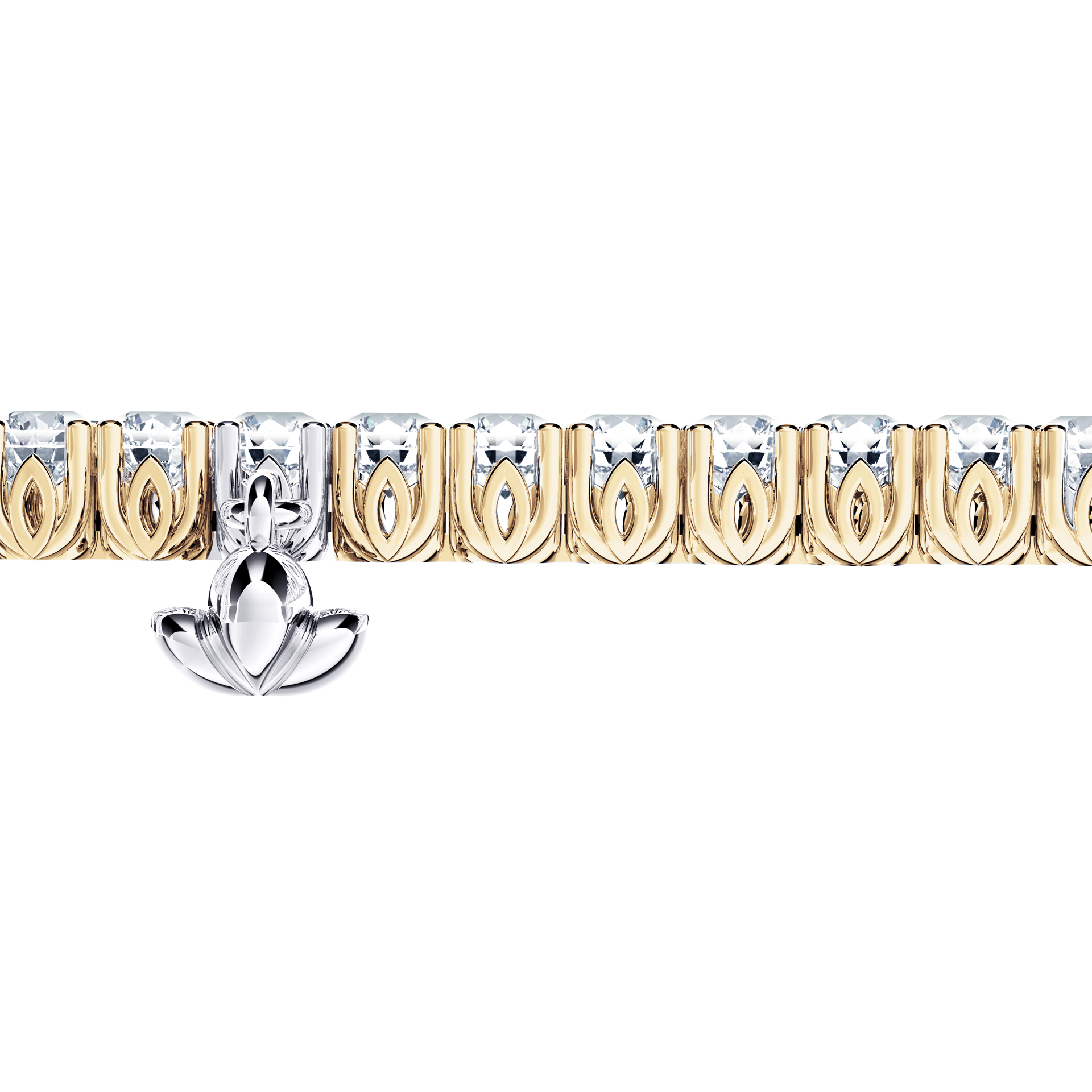 Browns Diamond Tennis Bracelet - Small