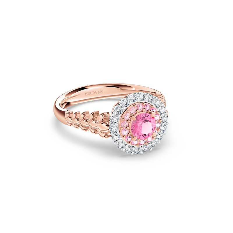 Original Angel Pink Diamond Ring