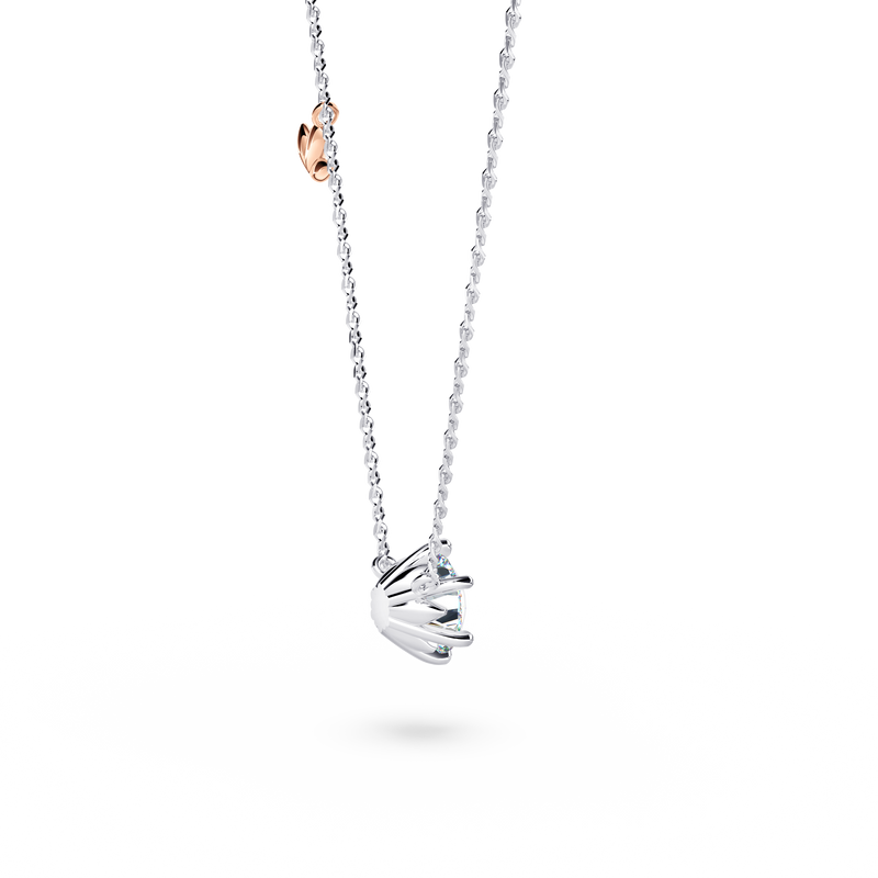 Protea Diamond Solitaire Necklace