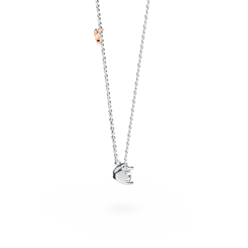 Protea Diamond Solitaire Necklace