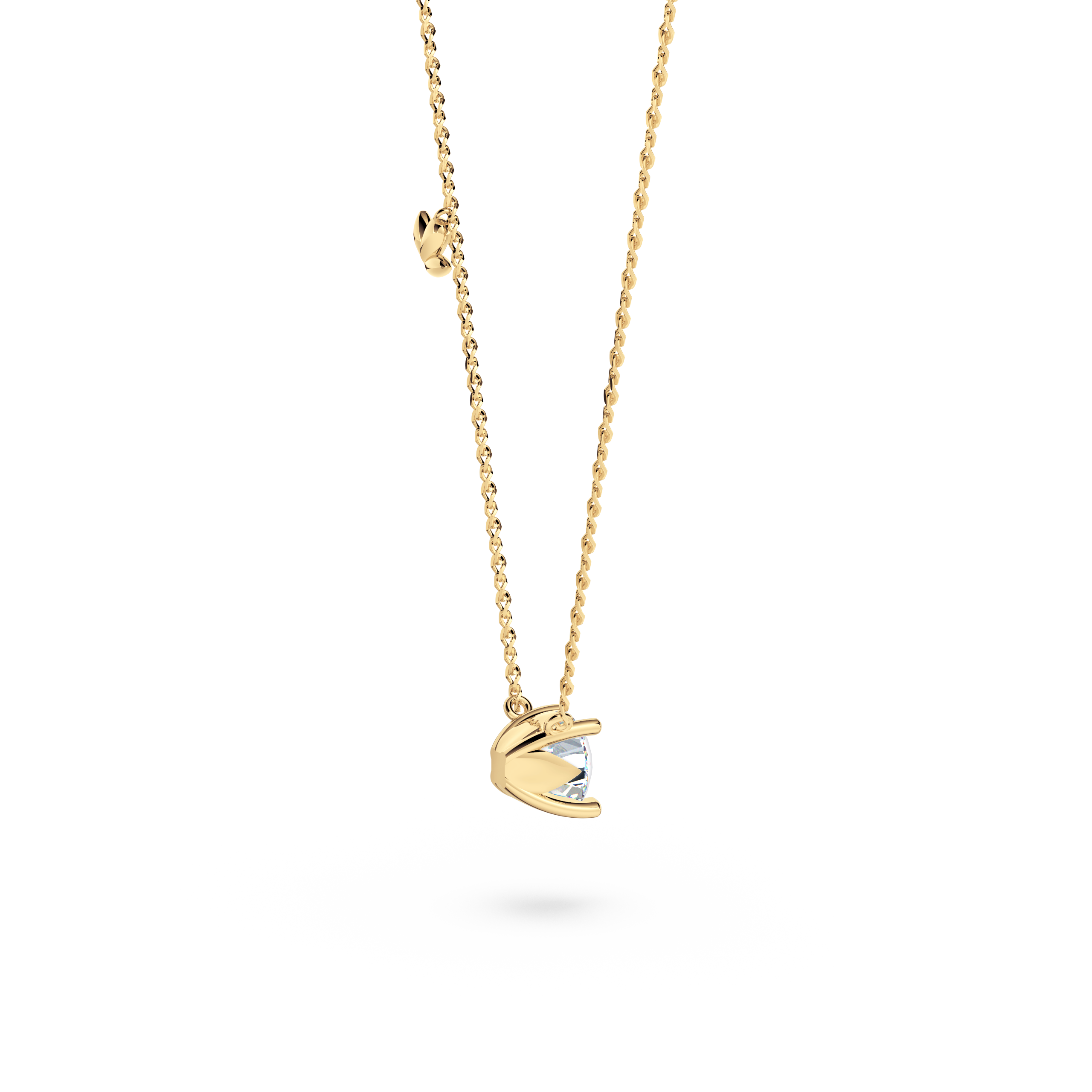 Protea Diamond Solitaire Necklace