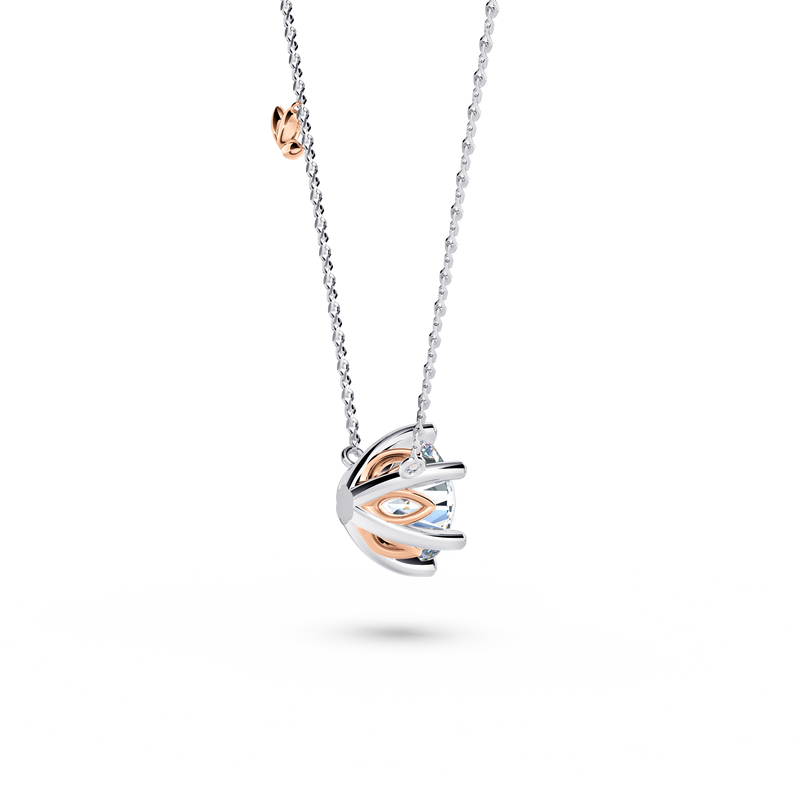 Protea Diamond Solitaire Necklace