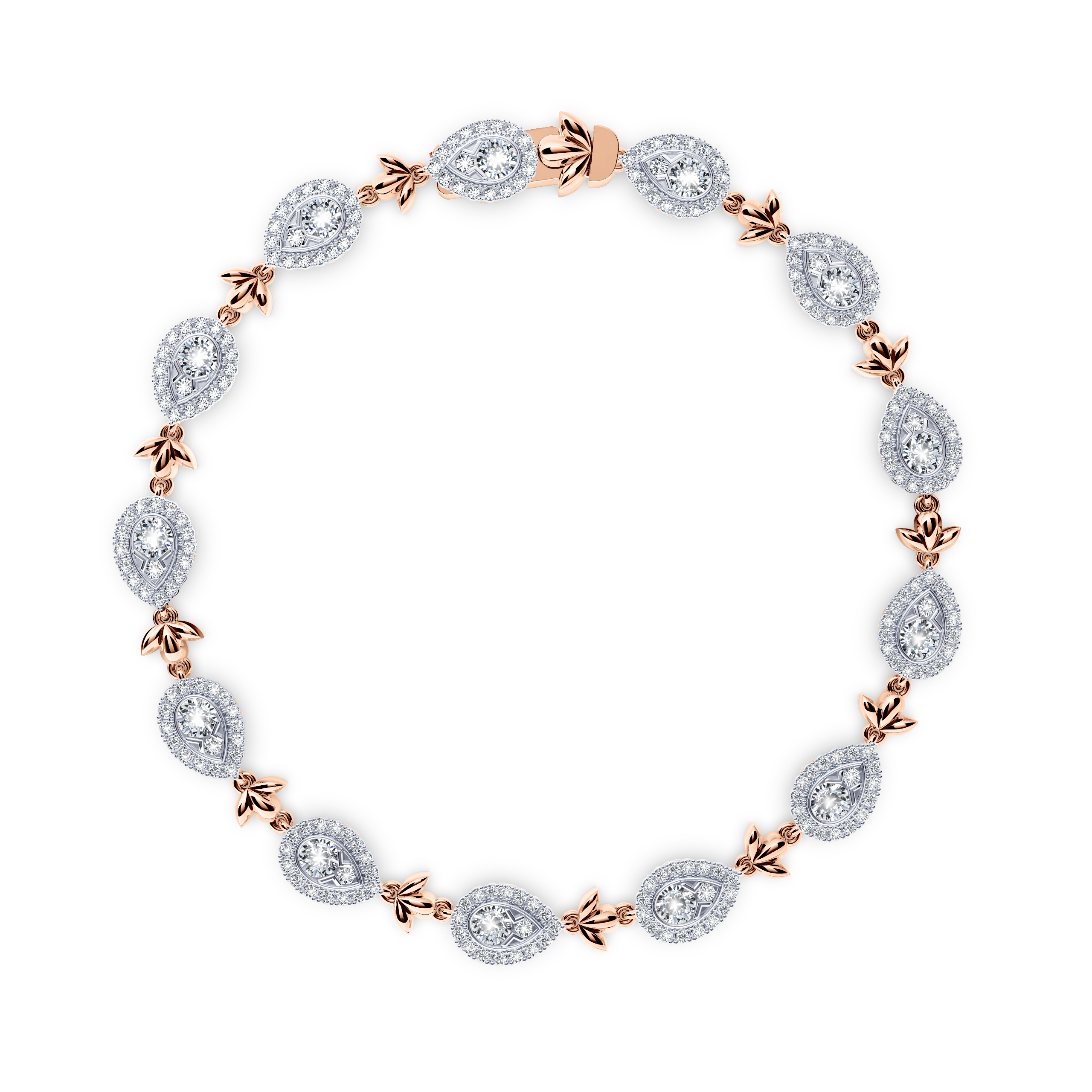 Diamond Garland Bracelet