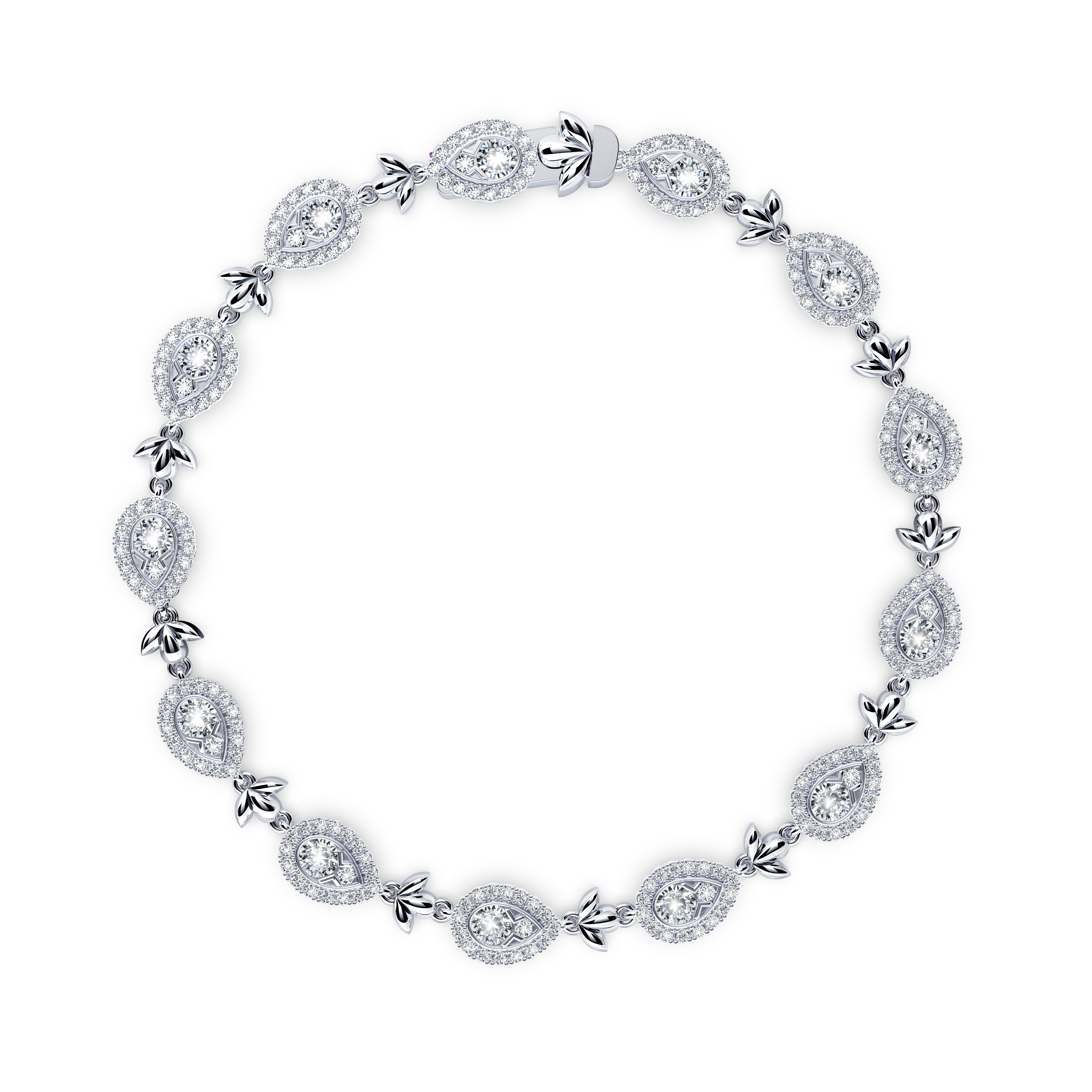 Diamond Garland Bracelet