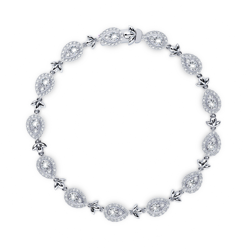 Diamond Garland Bracelet