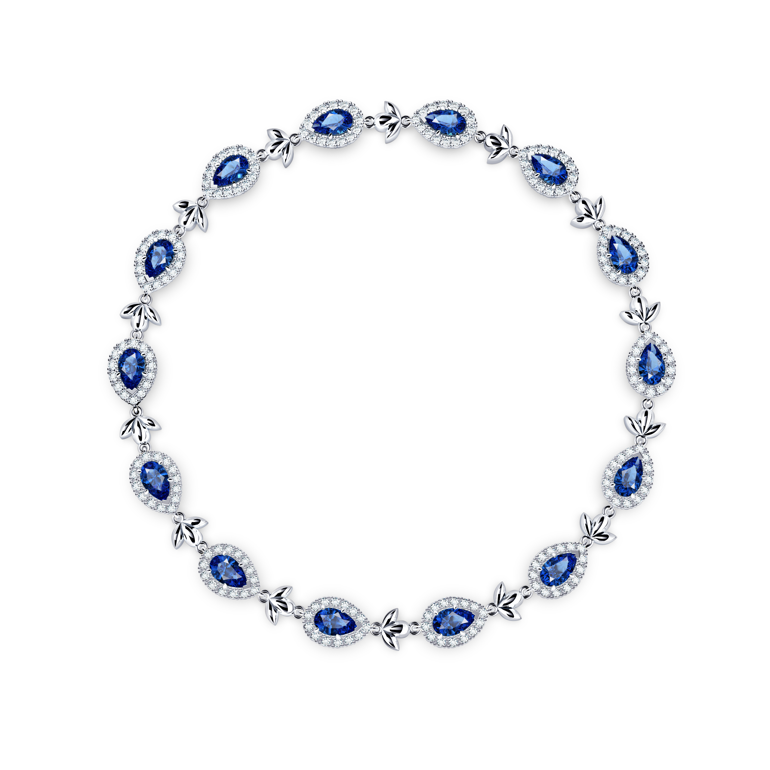 Sapphire Garland Bracelet