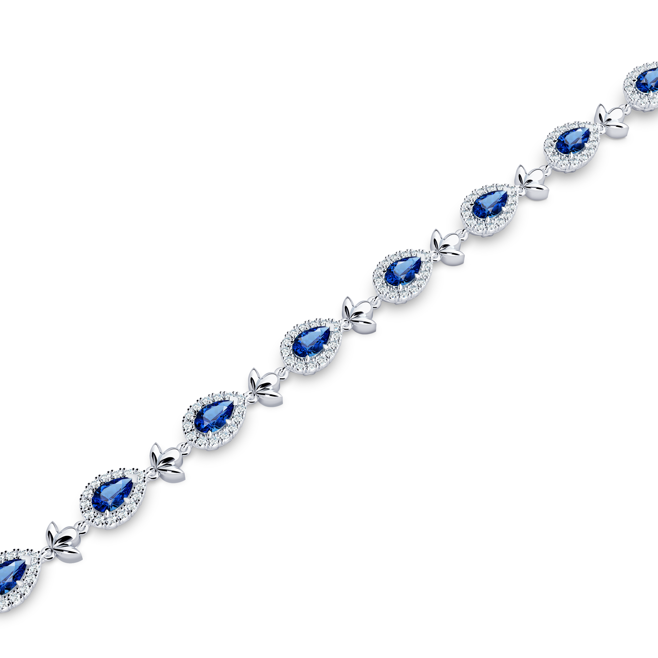 Sapphire Garland Bracelet