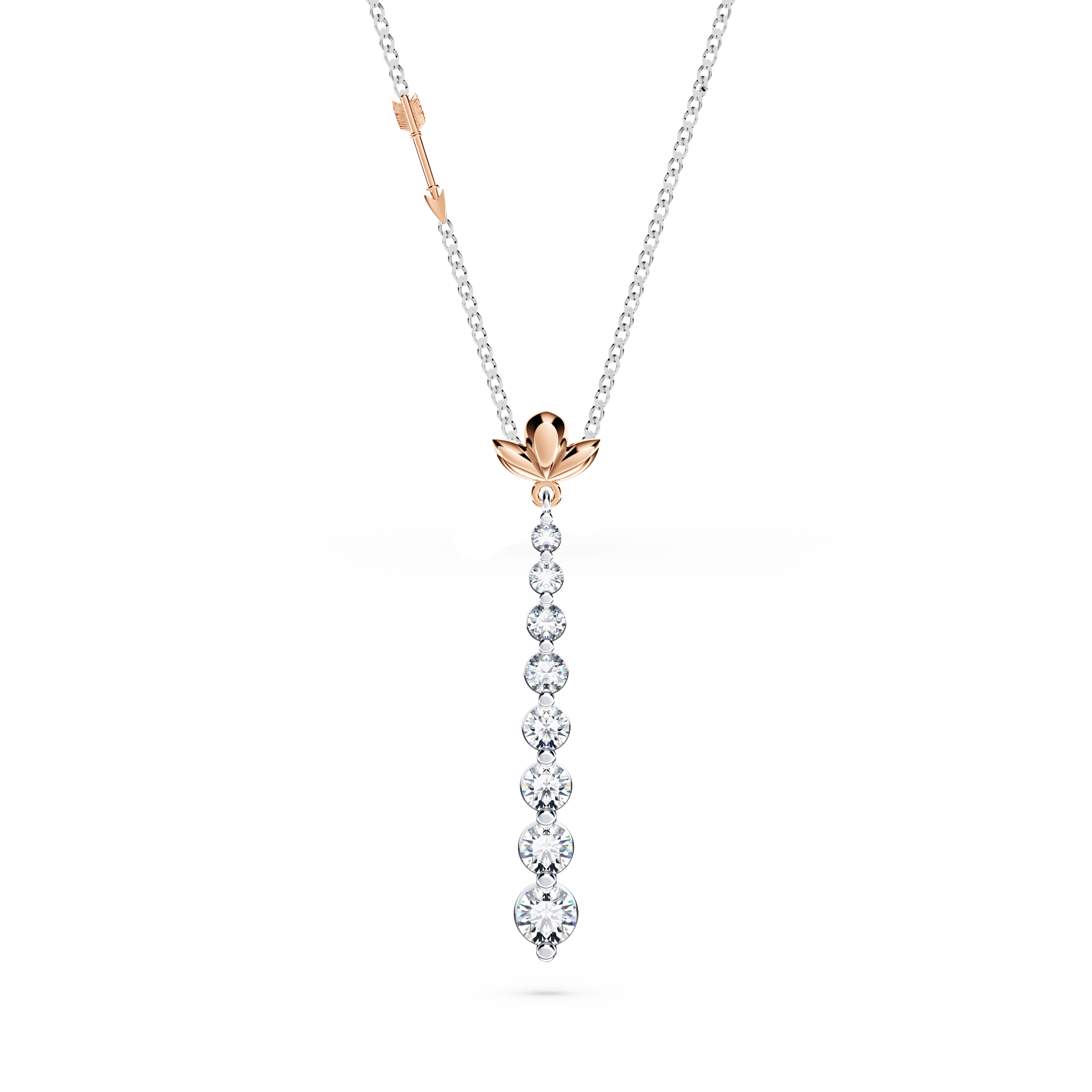 Journey Diamond Drop Necklace - Grand