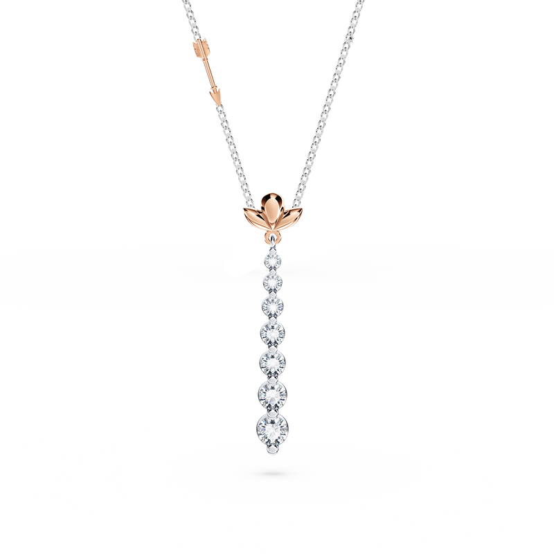 Journey Diamond Drop Necklace - Large
