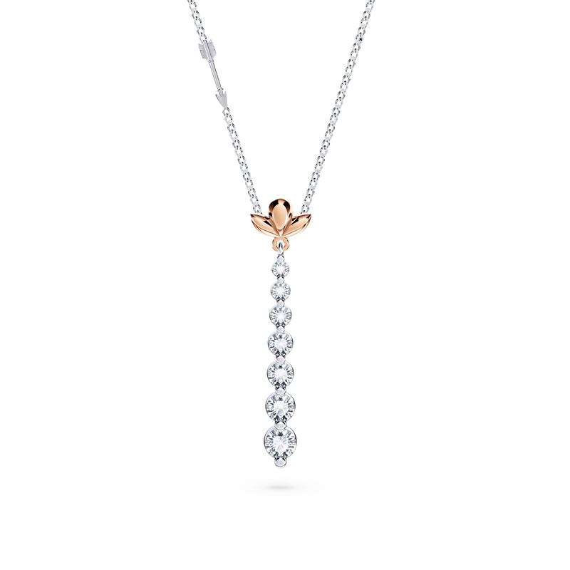 Journey Diamond Drop Necklace - Large