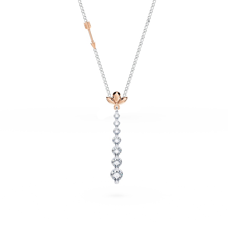 Journey Diamond Drop Necklace - Medium