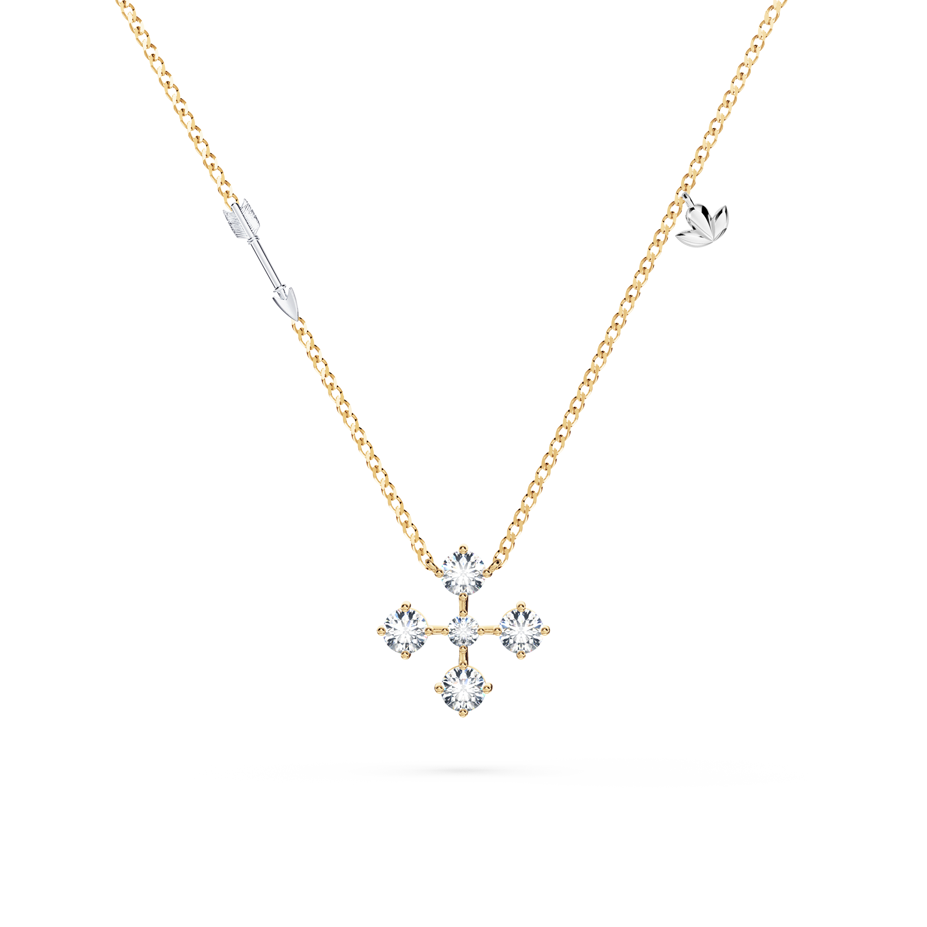 Southern Cross Diamond Necklace - Large