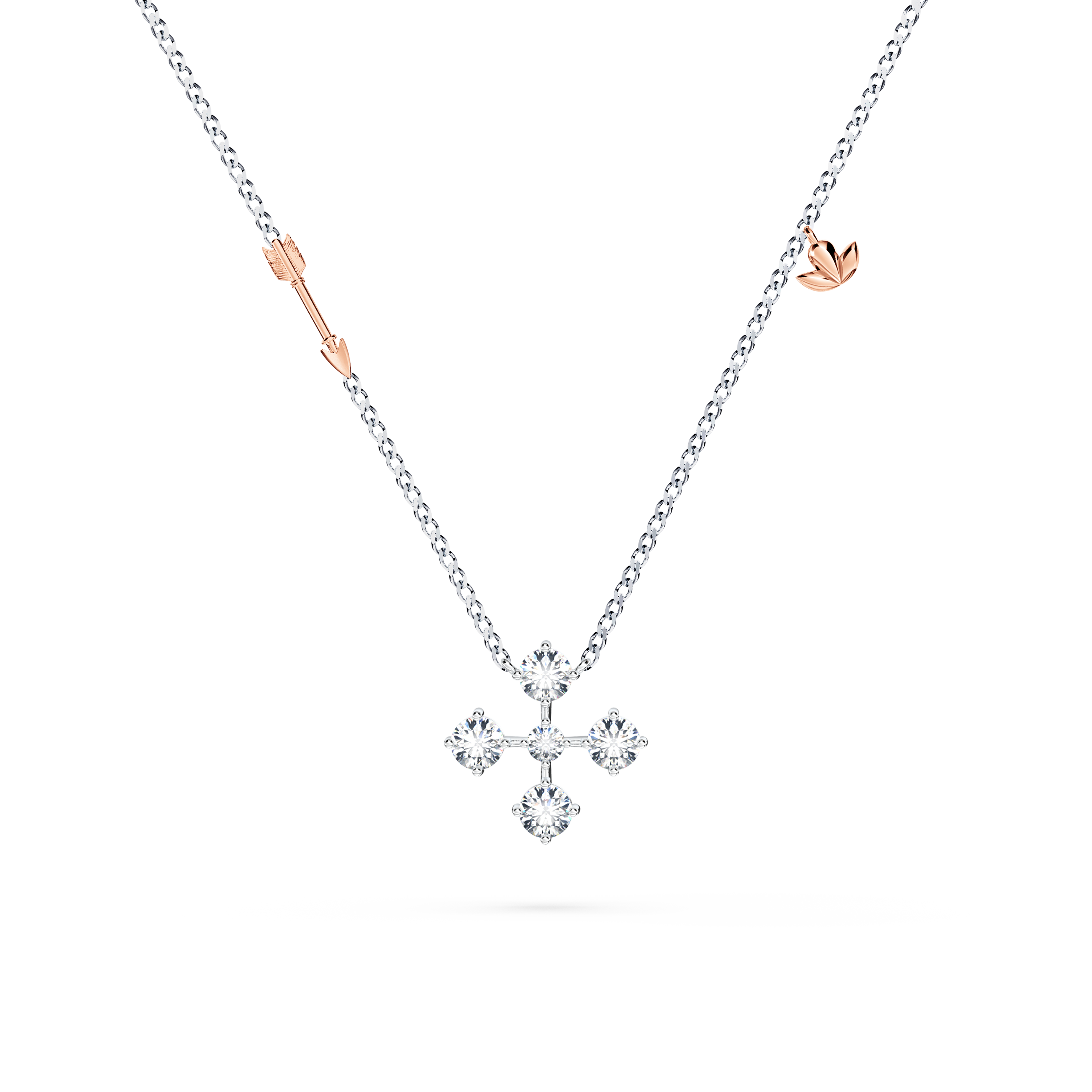 Southern Cross Diamond Necklace - Large