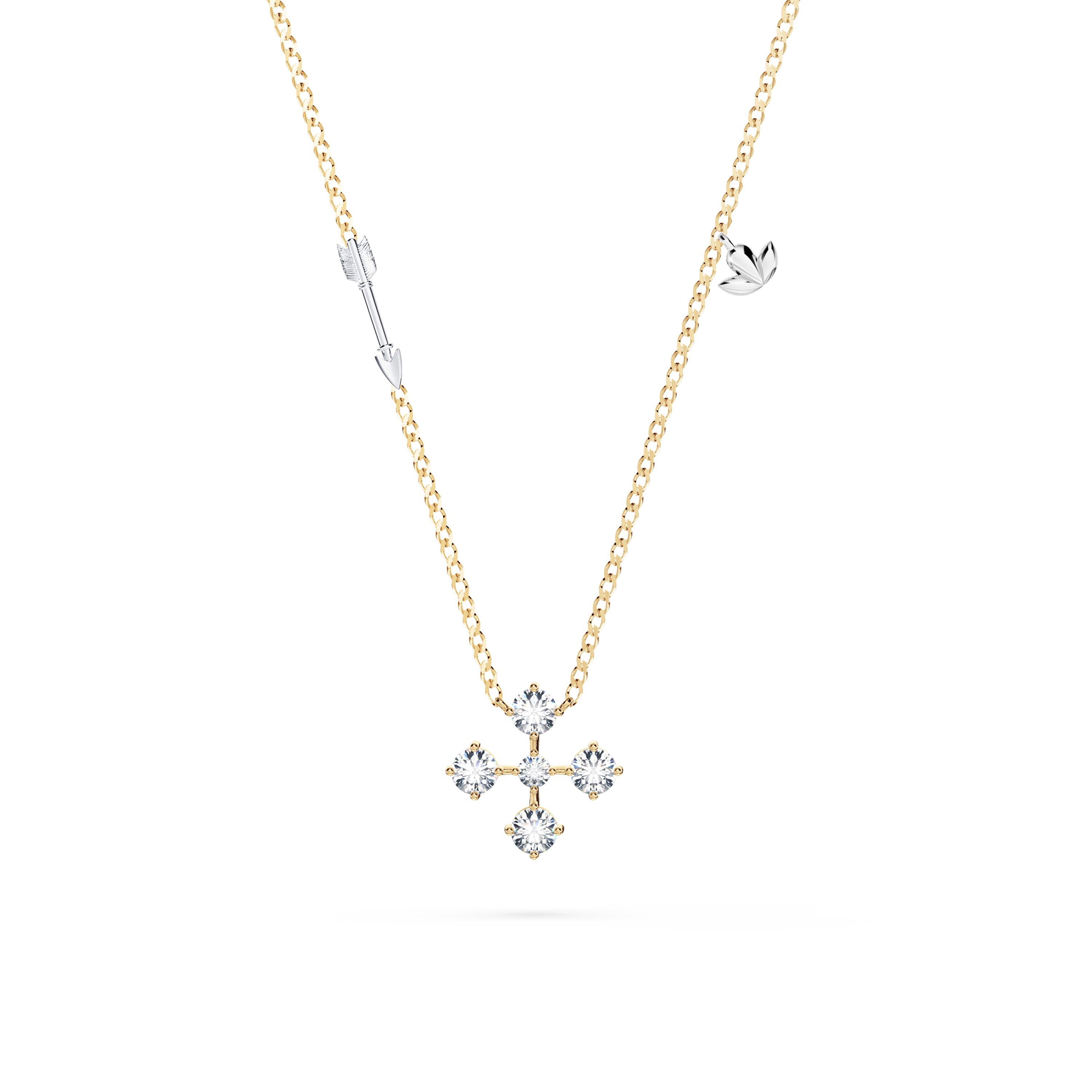 Southern Cross Diamond Necklace - Medium