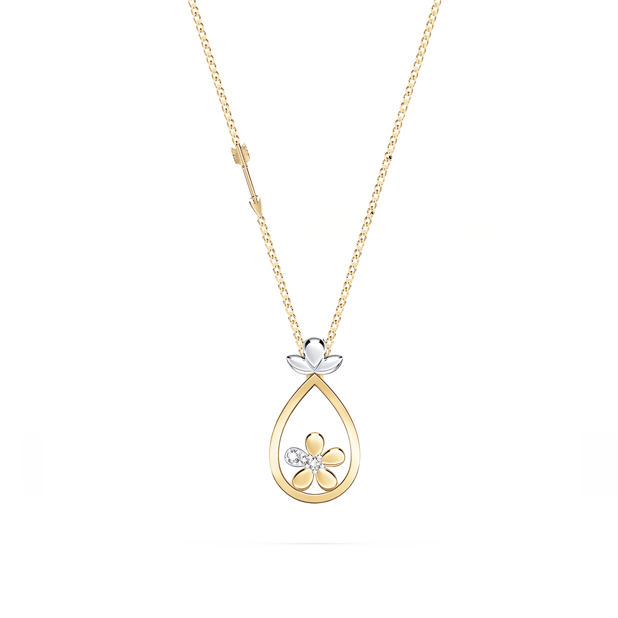 He Loves Me Diamond Necklace