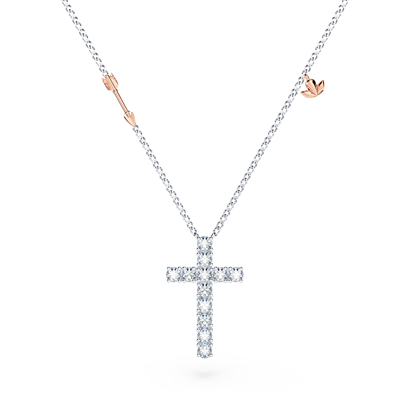 Cross Diamond Necklace - Grand