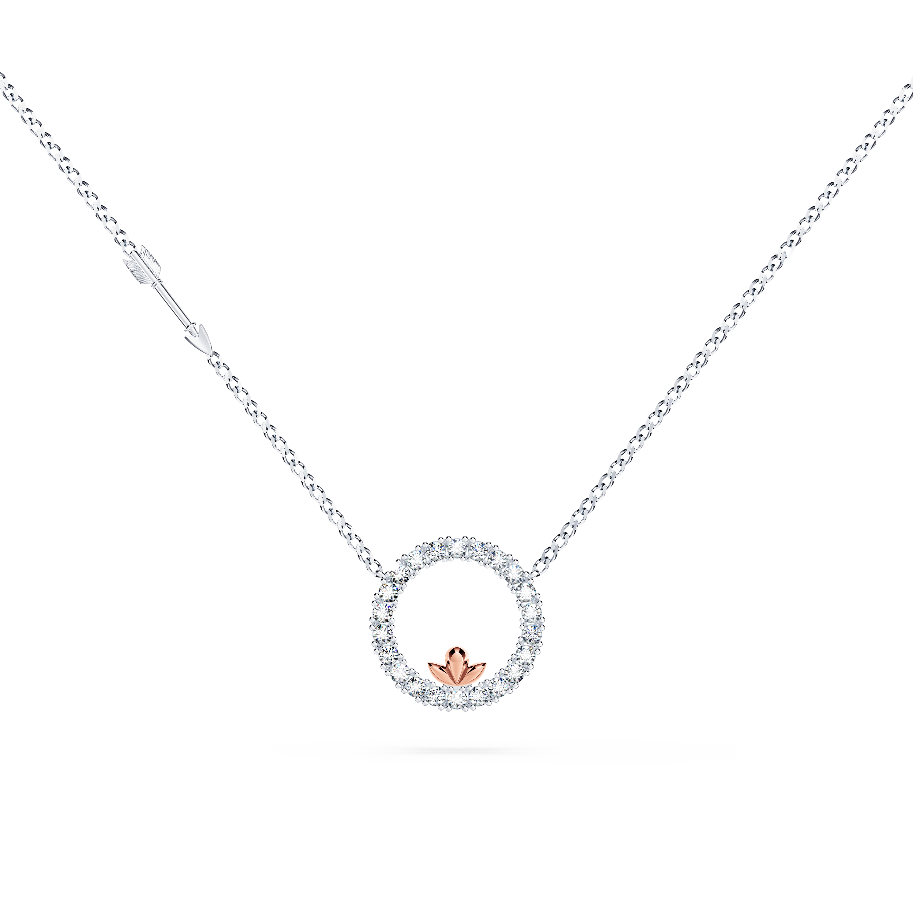Circle Of Life Diamond Necklace - Large