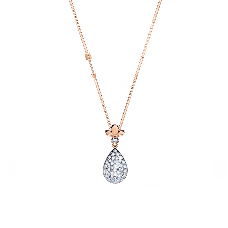 Original Angel Diamond Pavé Necklace