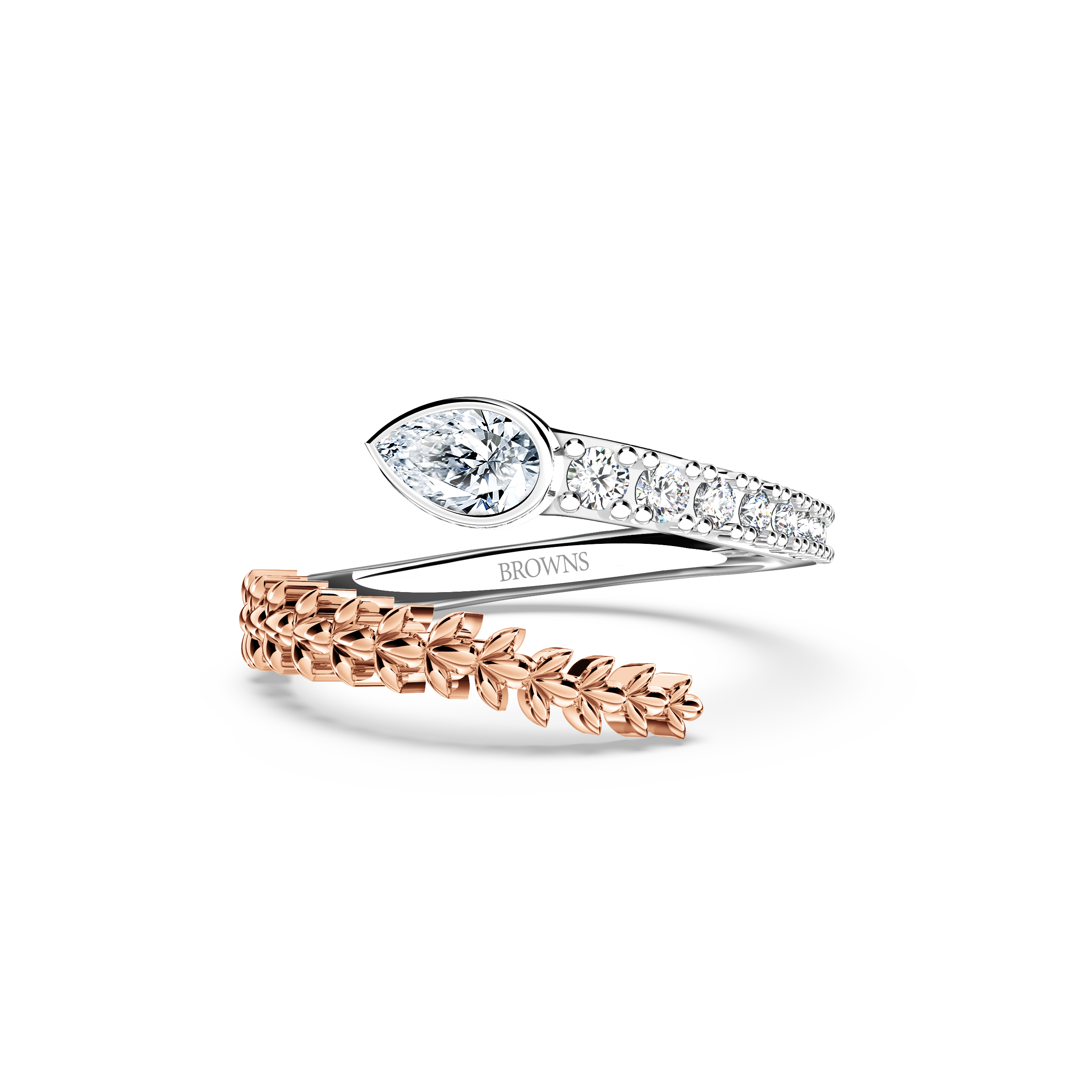 Diamond Slither Ring