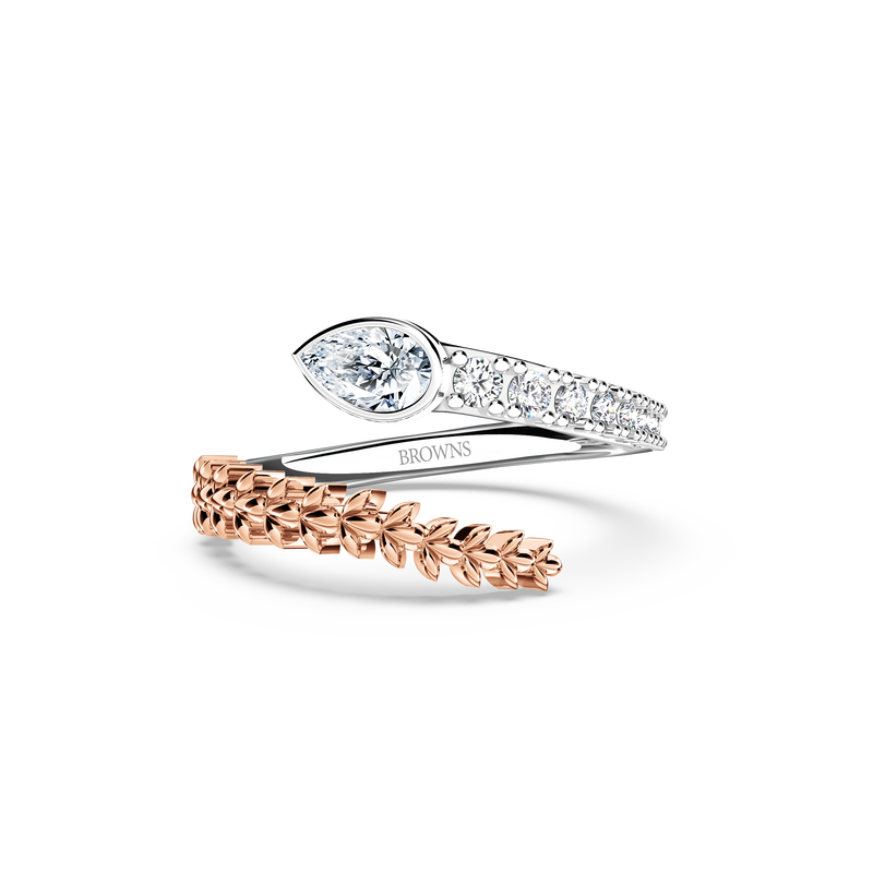 Diamond Slither Ring