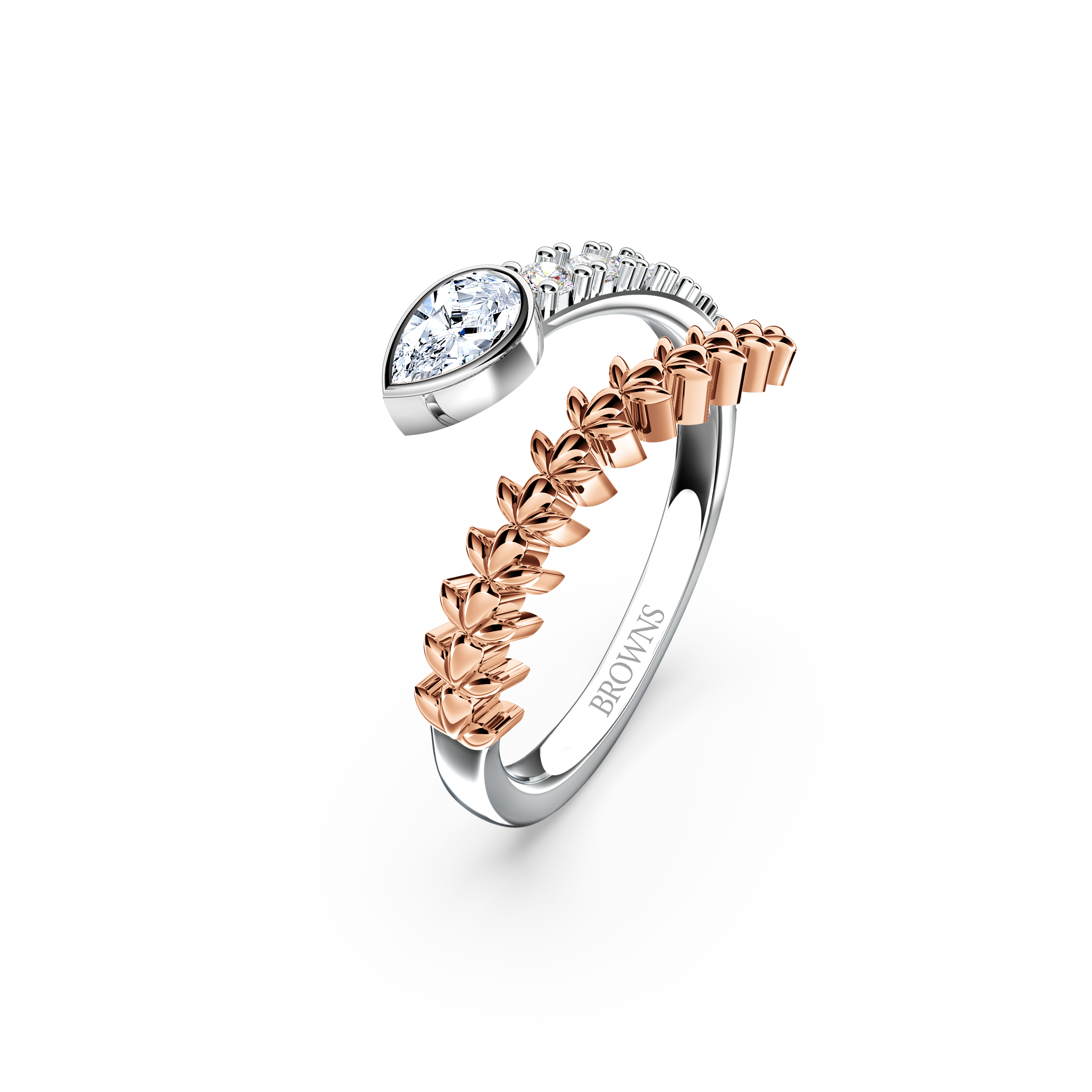 Diamond Slither Ring