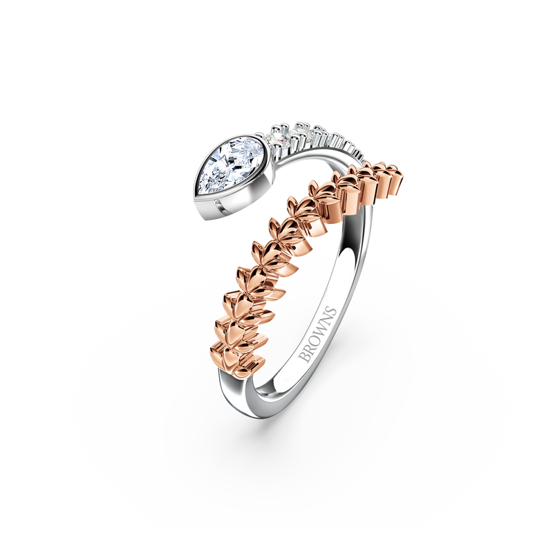 Diamond Slither Ring