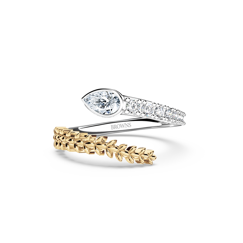 Diamond Slither Ring