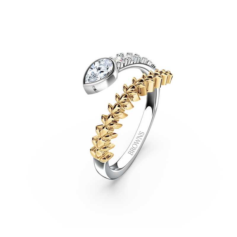 Diamond Slither Ring