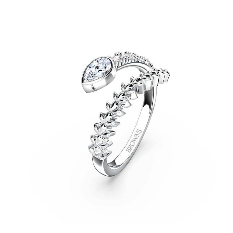 Diamond Slither Ring