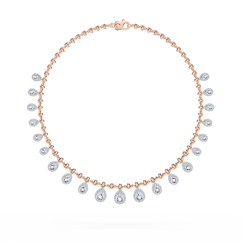 Classic Peacock Diamond Necklace - Grand