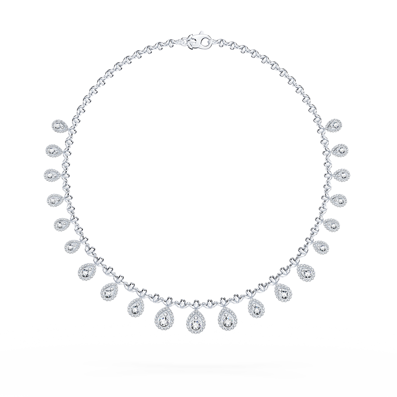 Classic Peacock Diamond Necklace - Grand