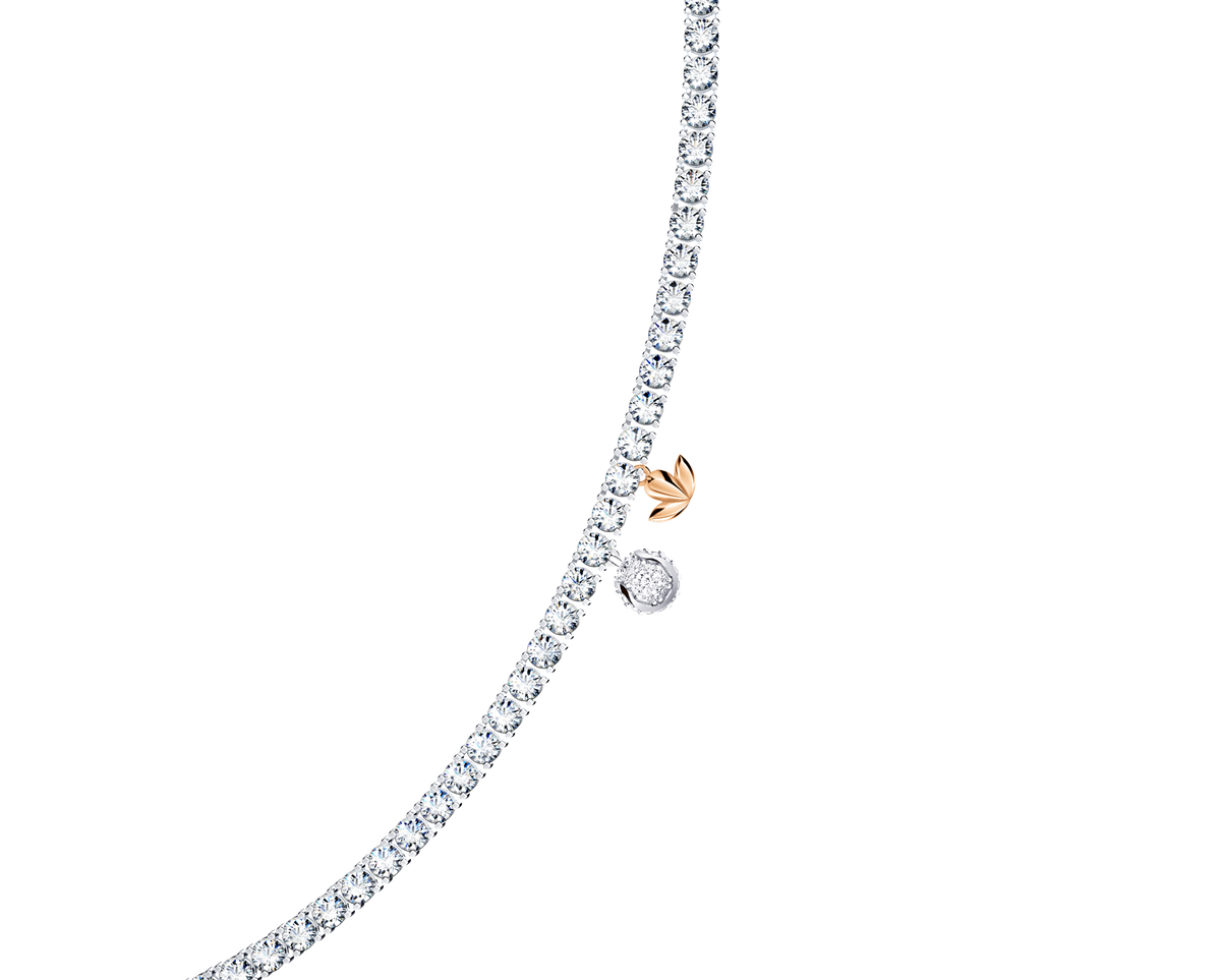 Diamond Tennis Necklace - Large
