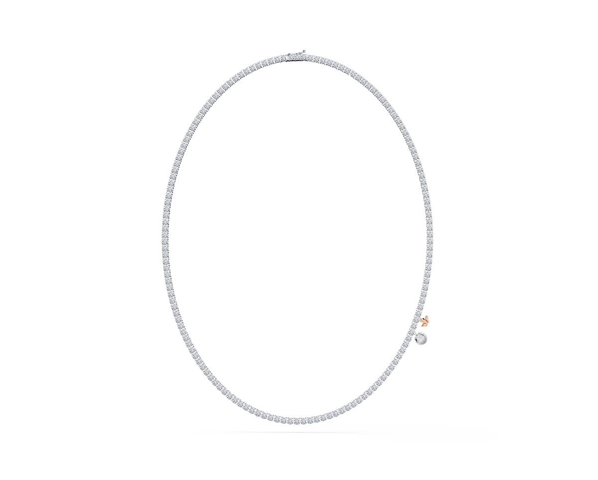 Diamond Tennis Necklace - Large