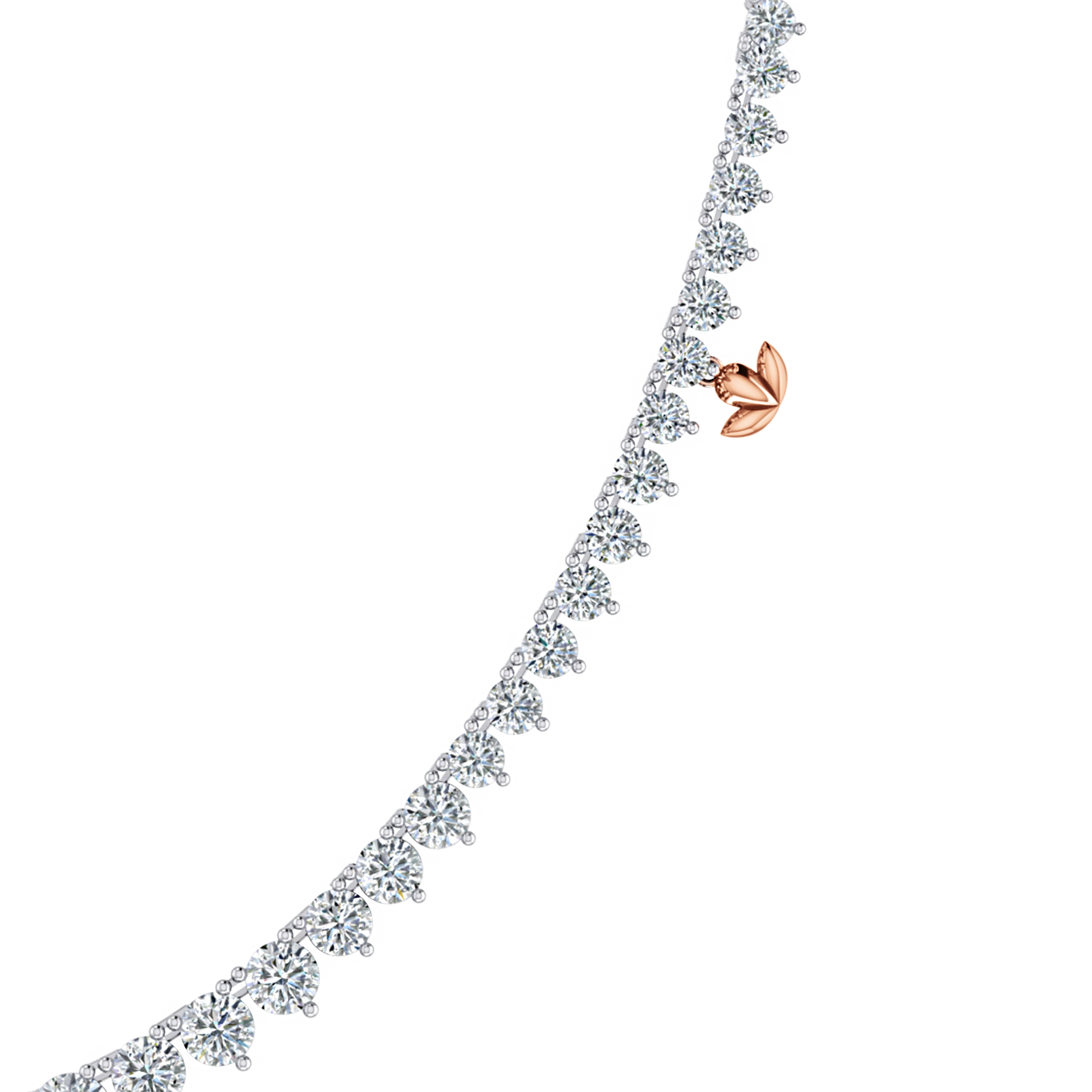 Diamond Tennis Necklace - Grand