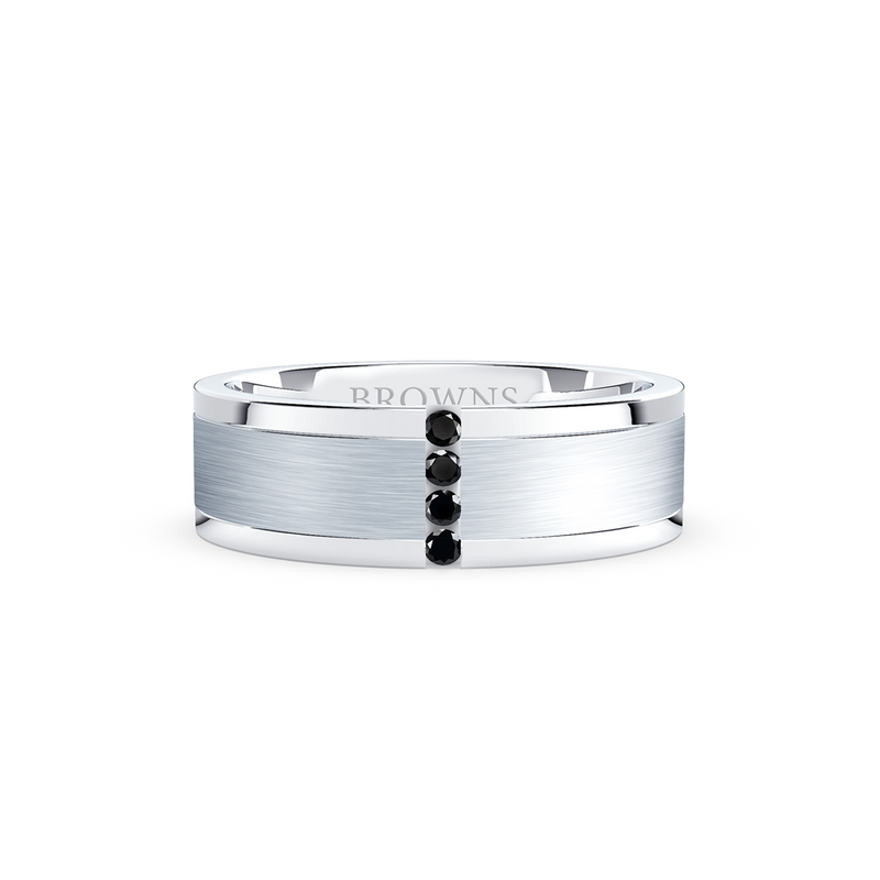 Hercules Diamond Wedding Band Ring