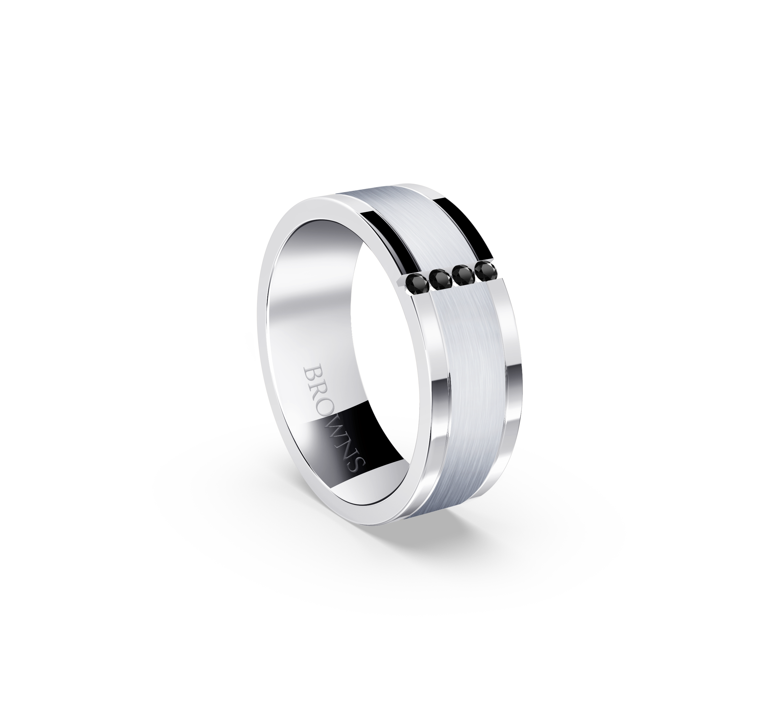 Hercules Diamond Wedding Band Ring