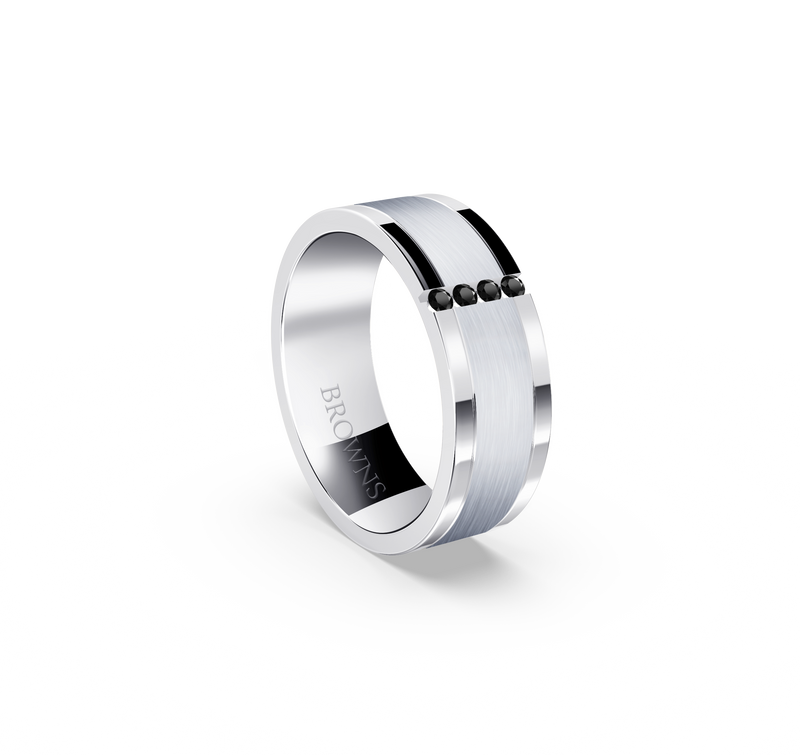 Hercules Diamond Wedding Band Ring