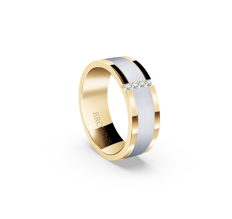Hercules Diamond Wedding Band Ring