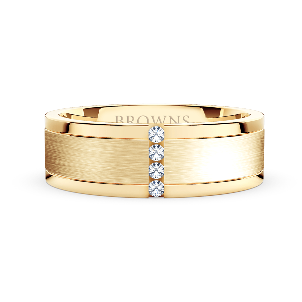 Hercules Diamond Wedding Band Ring