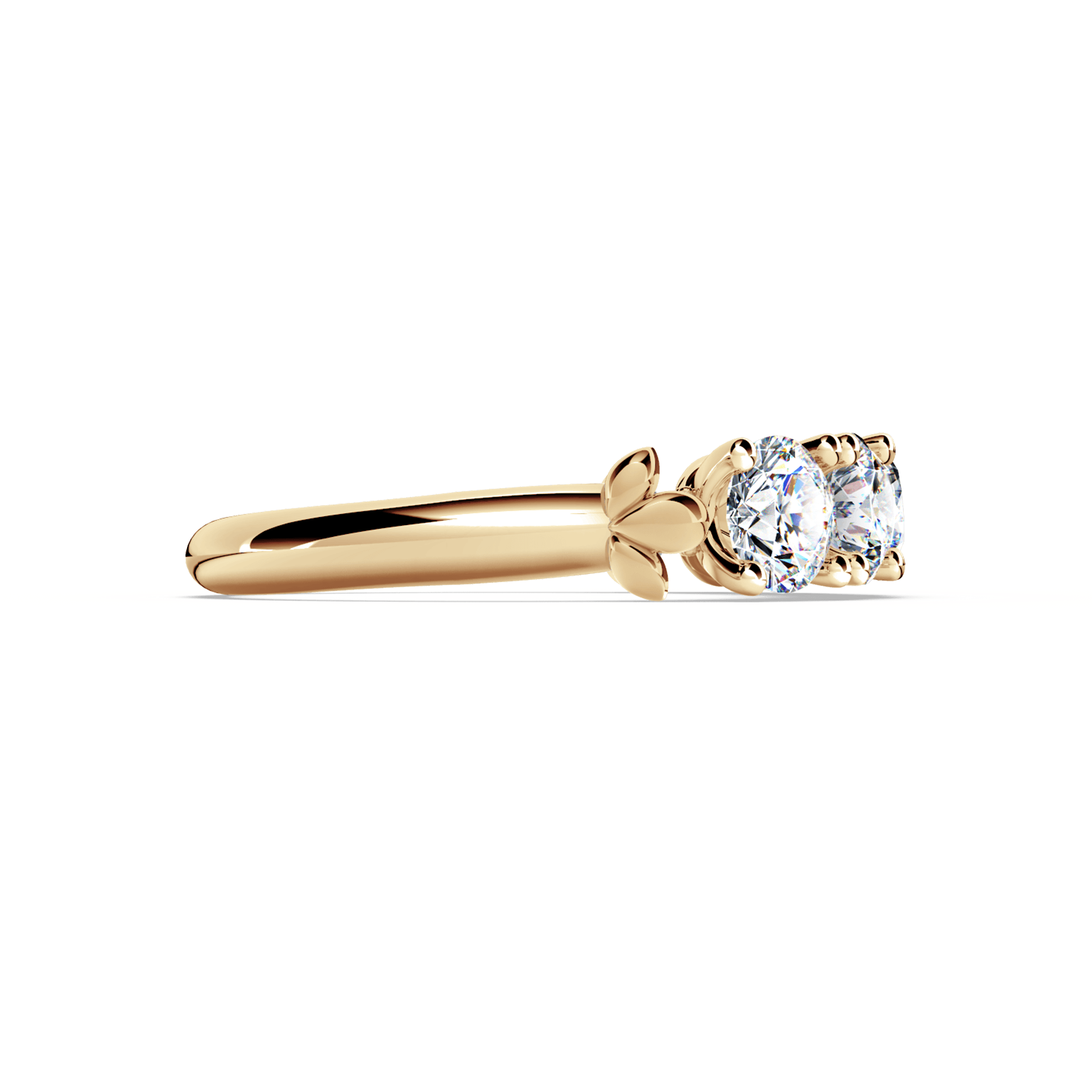 Protea 5-Stone Diamond Whispering Angel Eternity Ring