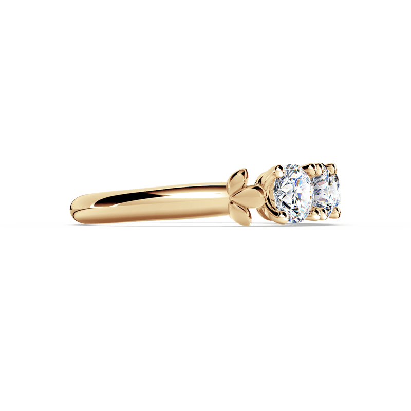 Protea 5-Stone Diamond Whispering Angel Eternity Ring