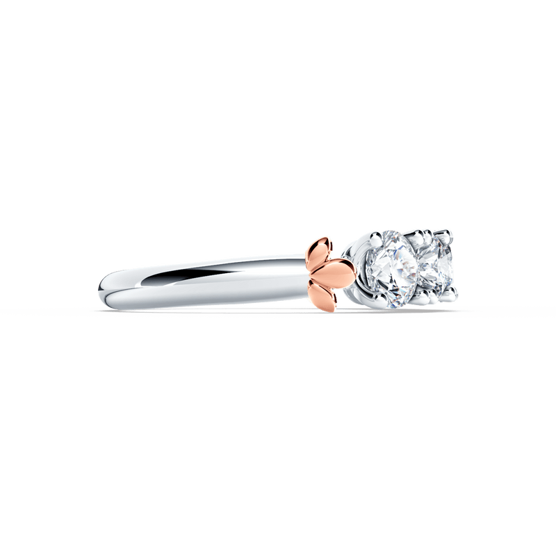 Protea 5-Stone Diamond Whispering Angel Eternity Ring