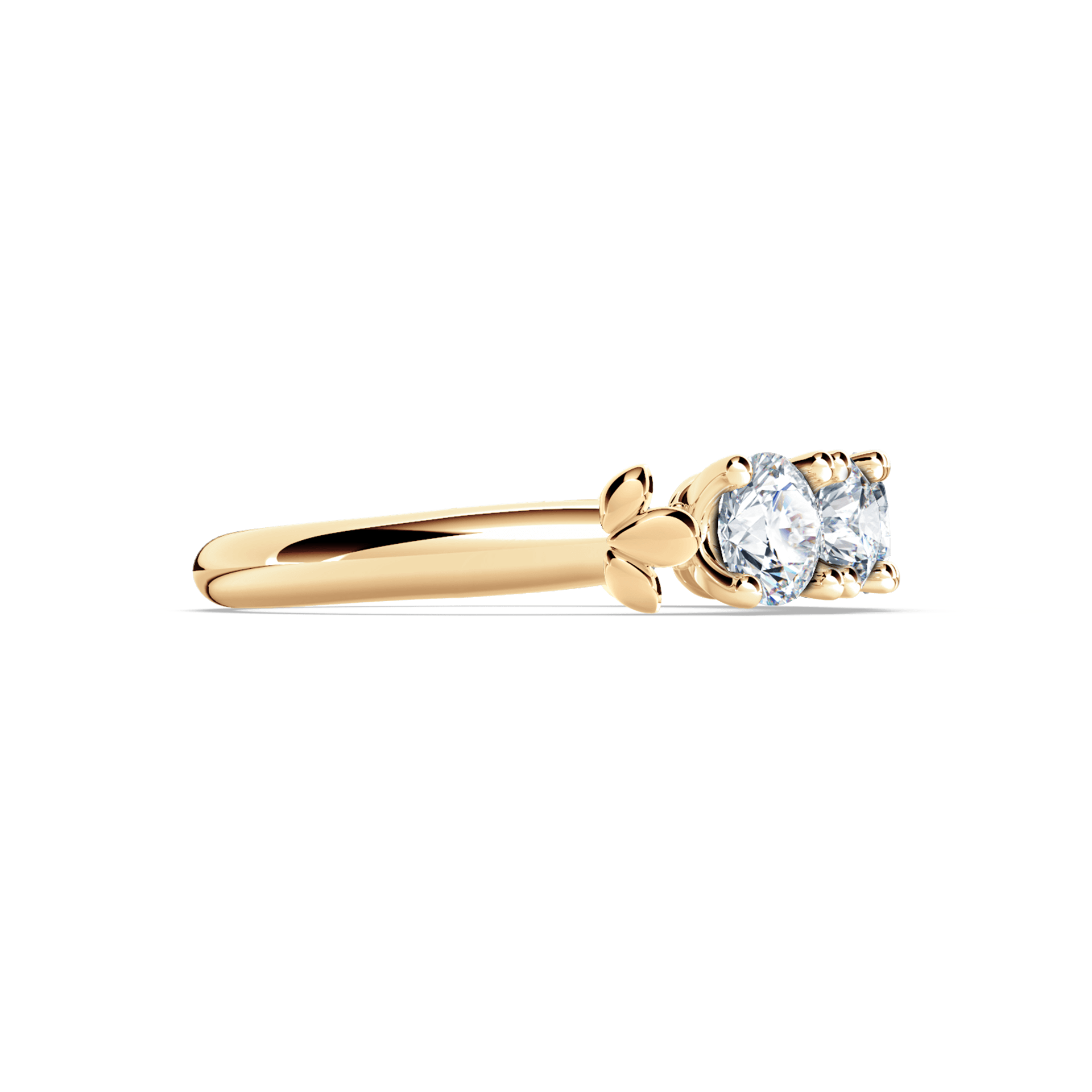 Protea 5-Stone Diamond Whispering Angel Eternity Ring