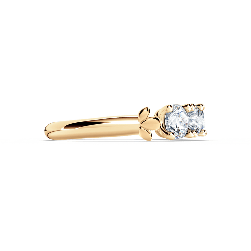 Protea 5-Stone Diamond Whispering Angel Eternity Ring