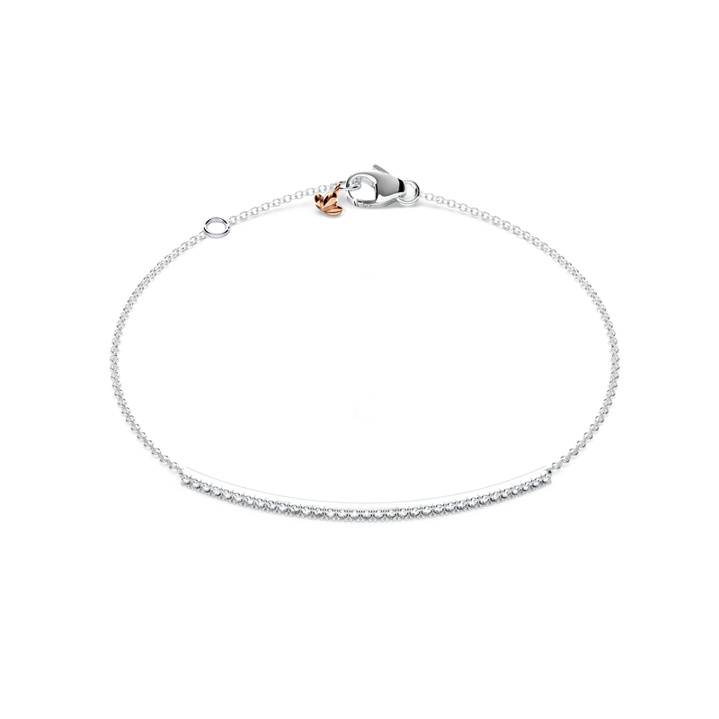Diamond Bar Bracelet