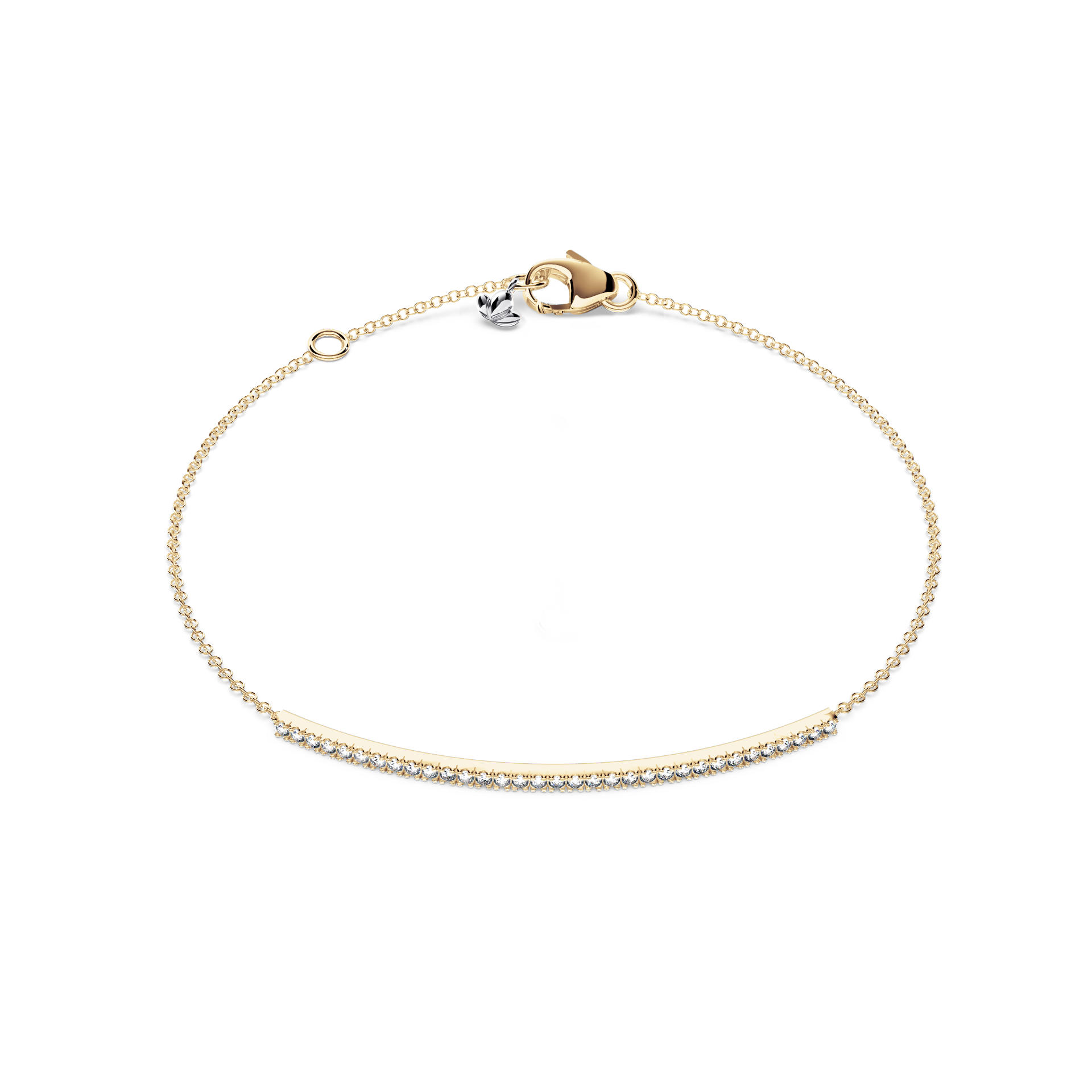 Diamond Bar Bracelet