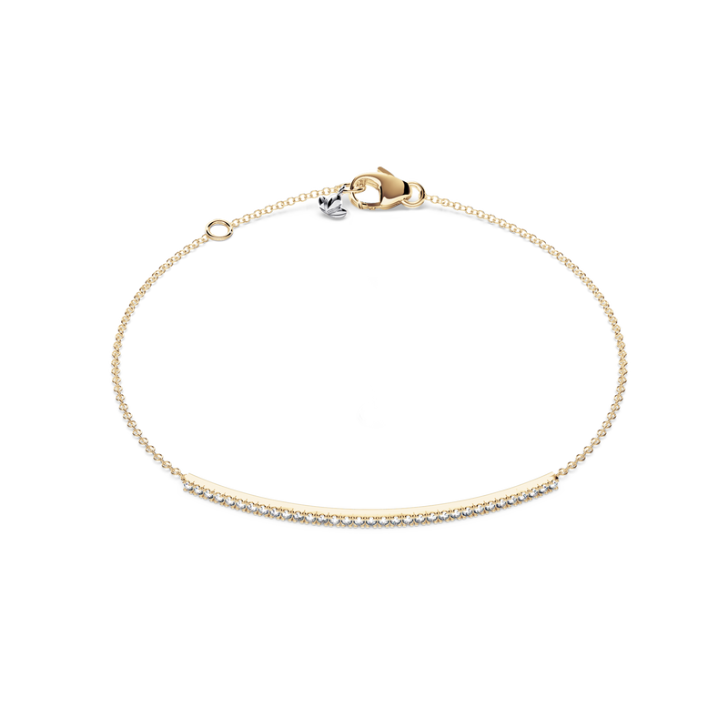 Diamond Bar Bracelet